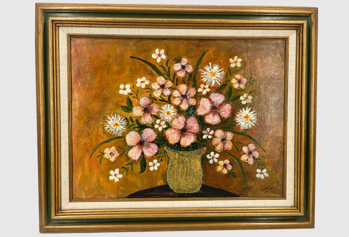 Flower Material Oil Painting