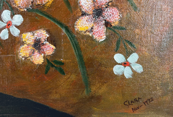 Flower Material Oil Painting - Image 2