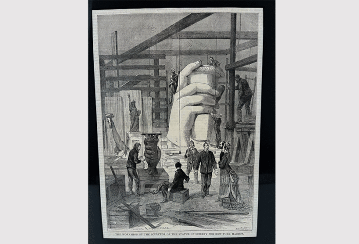 Statue of Liberty Old Newspaper - Image 3