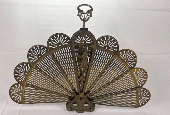 Vintage Fireplace Fan - Image 2